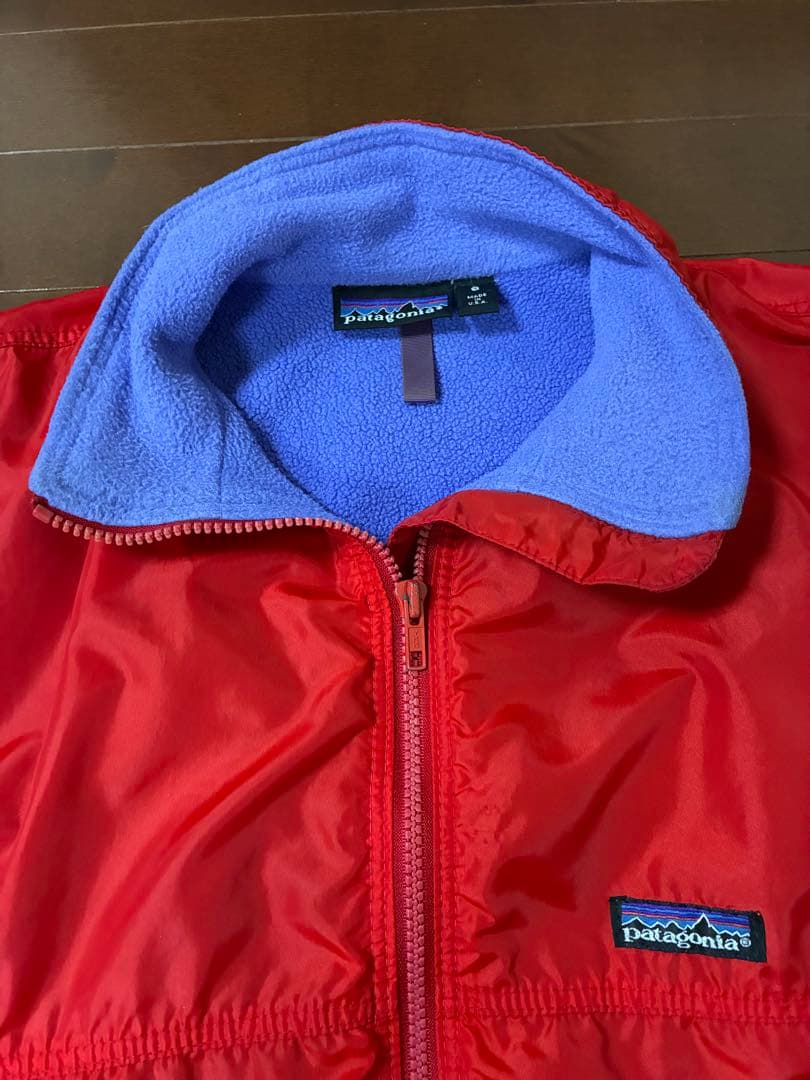 90s USA製 patagonia シェルドキャプリーン ジャケット S