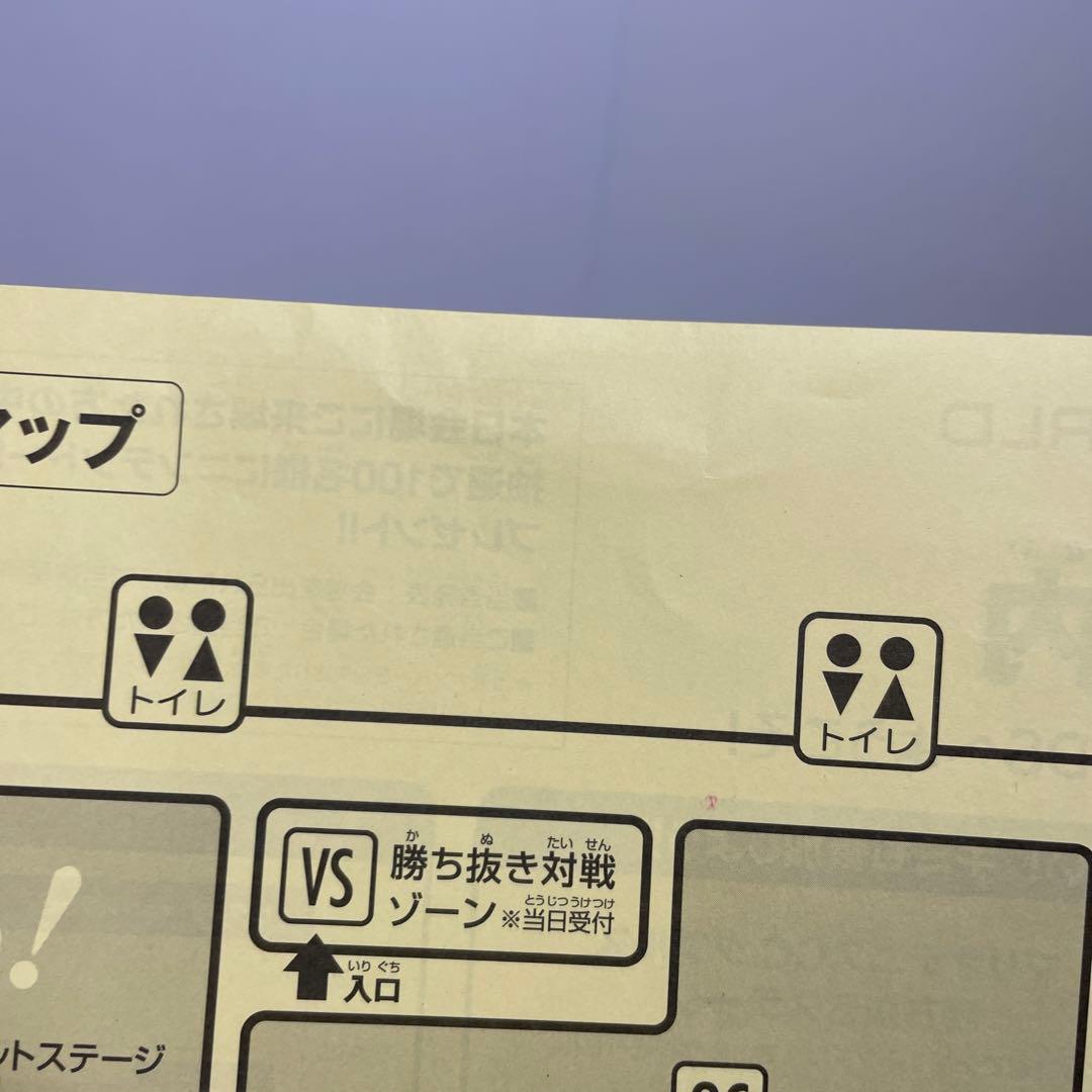 2004 ニンテンドーワールド　Touch!DS 札幌 会場案内　当時物