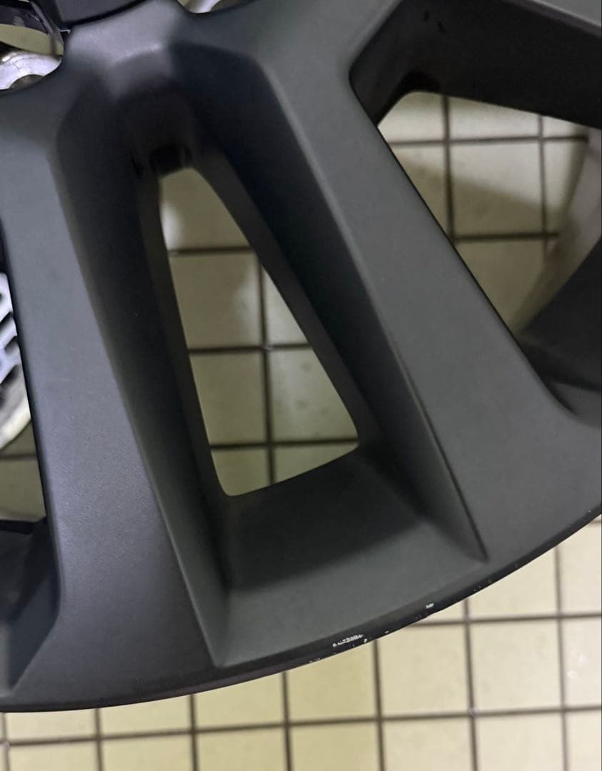 トヨタ 18インチ 純正　プラドマットブラックエディション